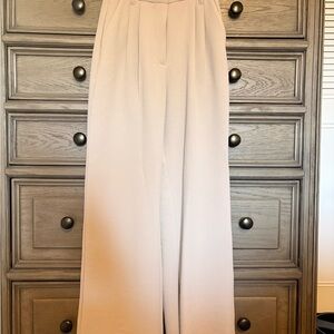 Abercrombie & Fitch Cream Wide Leg Pants